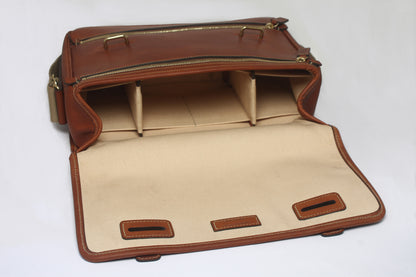 Leica システム革ケース 18796 ブラウン Mサイズ（委託販売品）