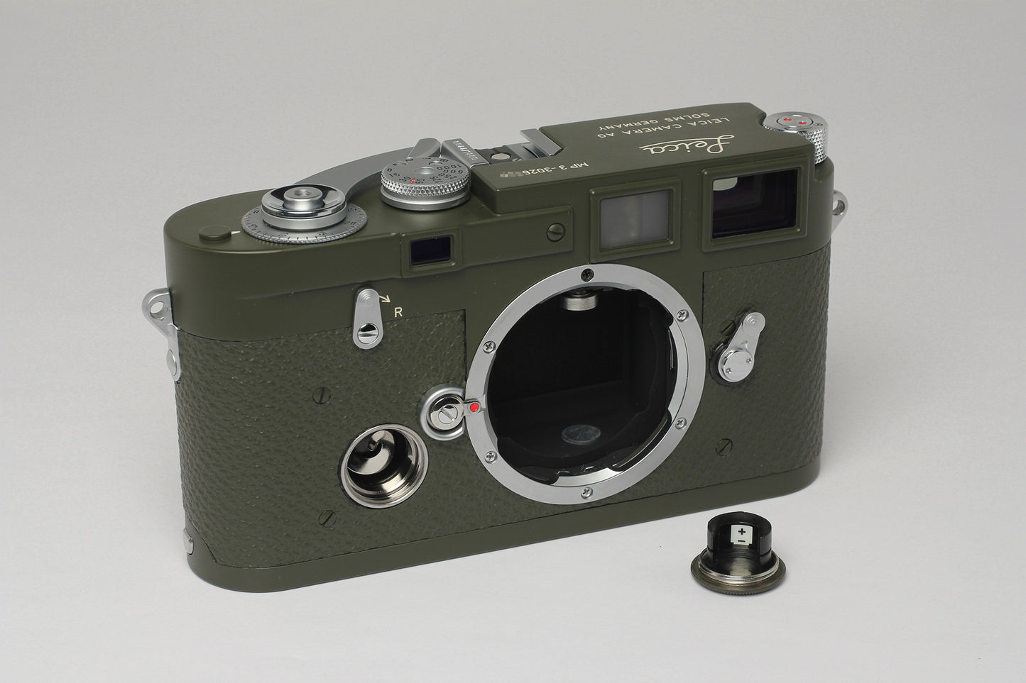 Leica MP-3, Leicavit MP LHSA, Kanto オリーブペイント仕上（委託販売品）