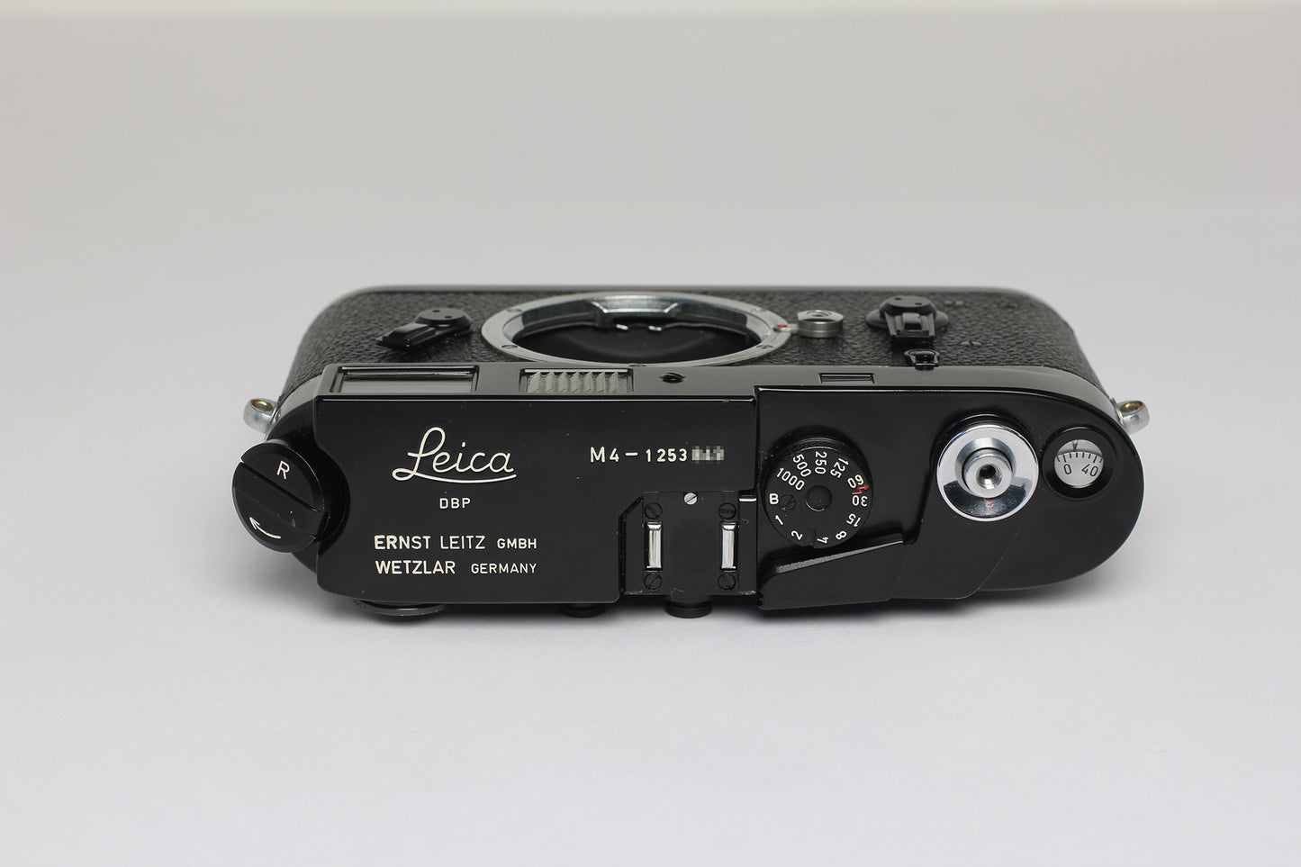 Leica M4 Takahashi Black Paint Finish (Consignment Sale Item) SOLD