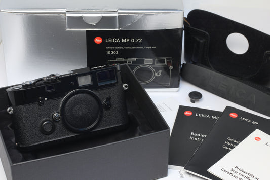 Leica MP 0.72 Black Paint  (Consignment Sale Item) SOLD