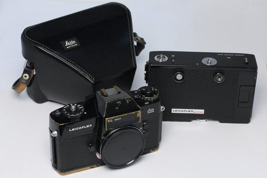 Leicaflex SL MOT Black Paint  (Consignment Sale Item)
