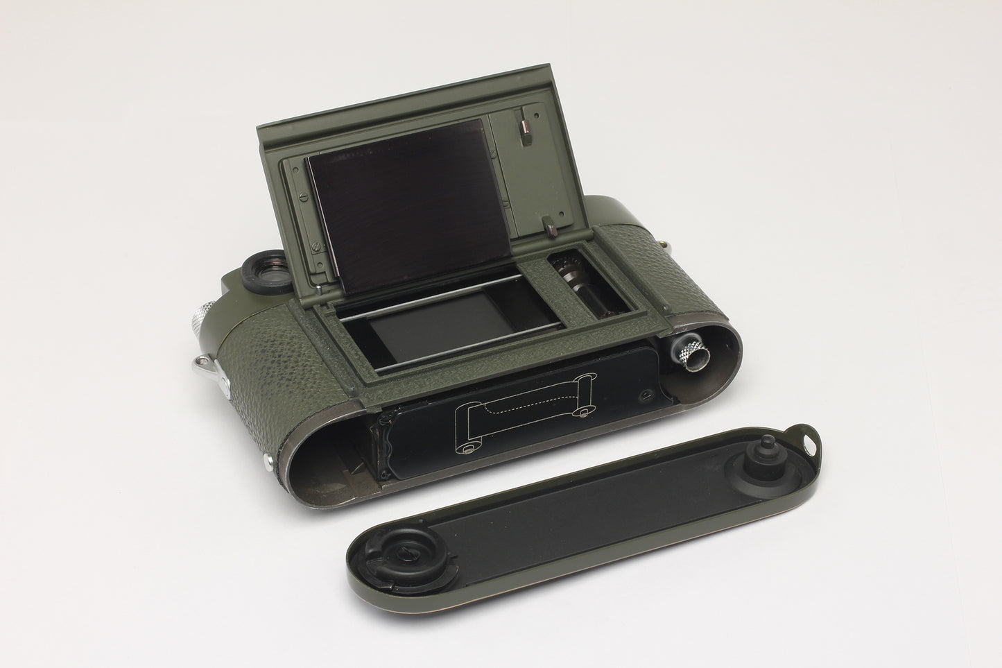 Leica M3 KantoオリーブペイントUsed仕上げ（委託販売品）SOLD