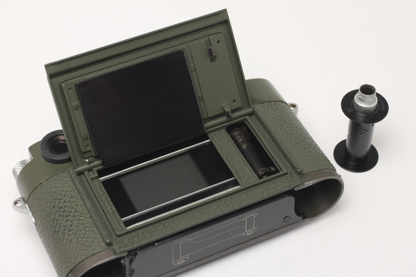 Leica M3 KantoオリーブペイントUsed仕上げ（委託販売品）SOLD