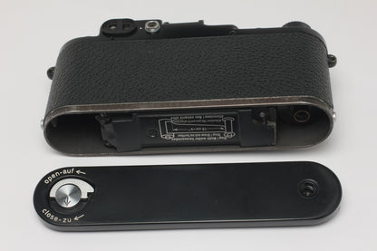 Leica  IIIf レッドダイヤル Kantoブラックペイント（委託販売品）
