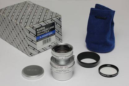 Konica HEXANON 50mm f2.4 (L)（委託販売品）
