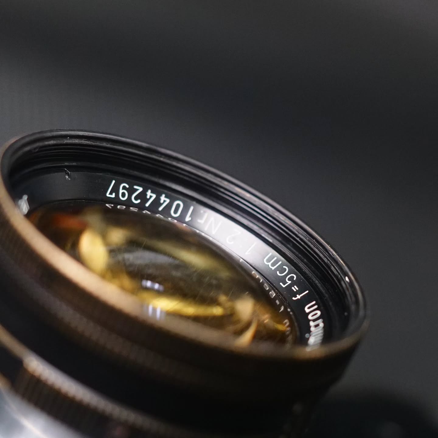 Leica Summicron 50mm f2 (L) Collapsible Radioactive HCB Style (Overhauled)
