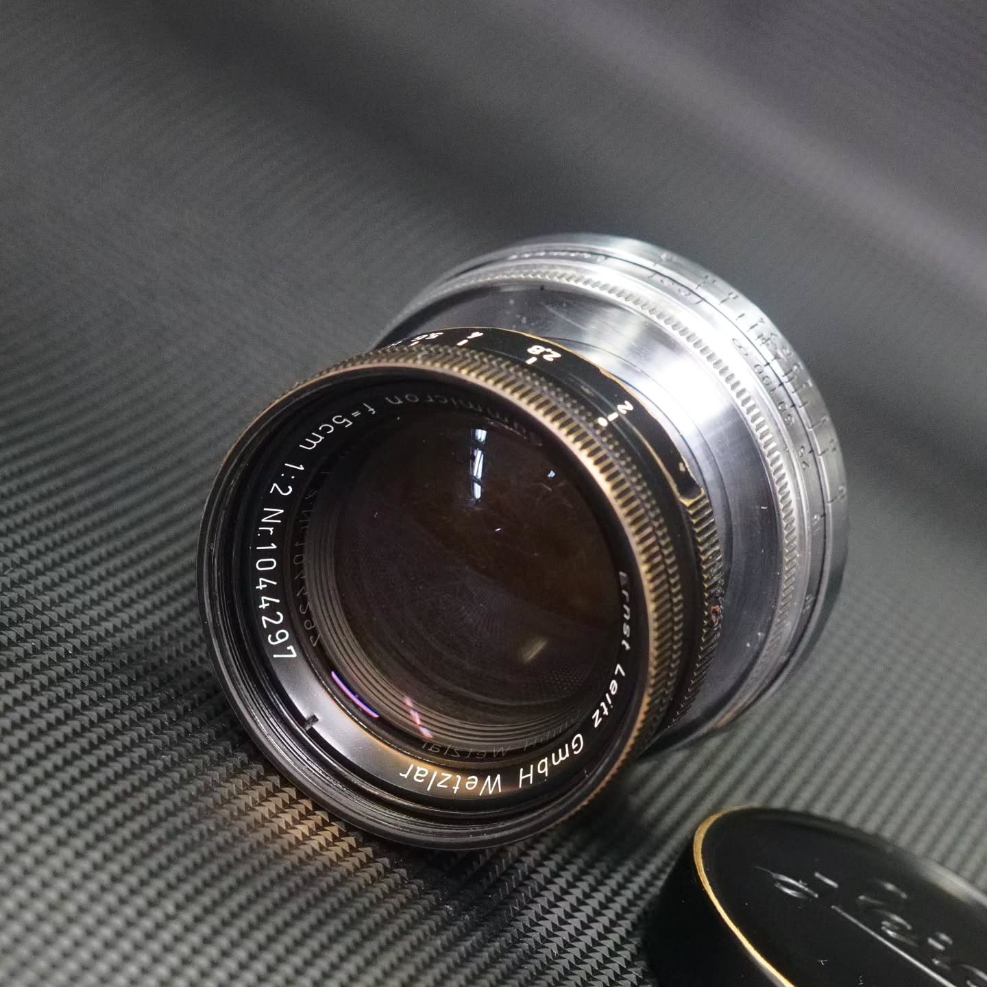Leica Summicron 50mm f2 (L) Collapsible Radioactive HCB Style (Overhauled)